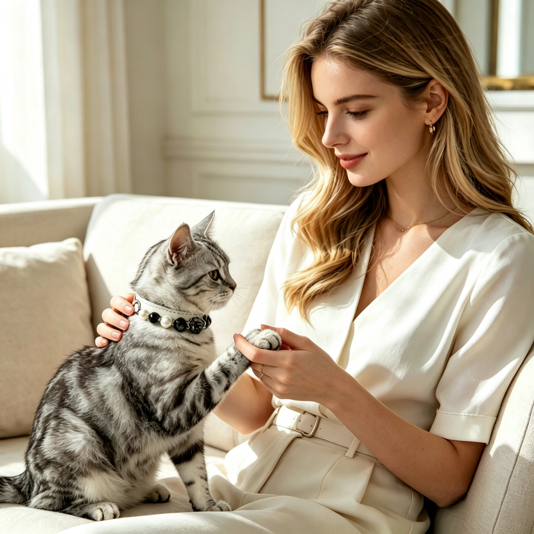 Why Choose a Natural Crystal Gemstone Collar for Your Cat or Dog?