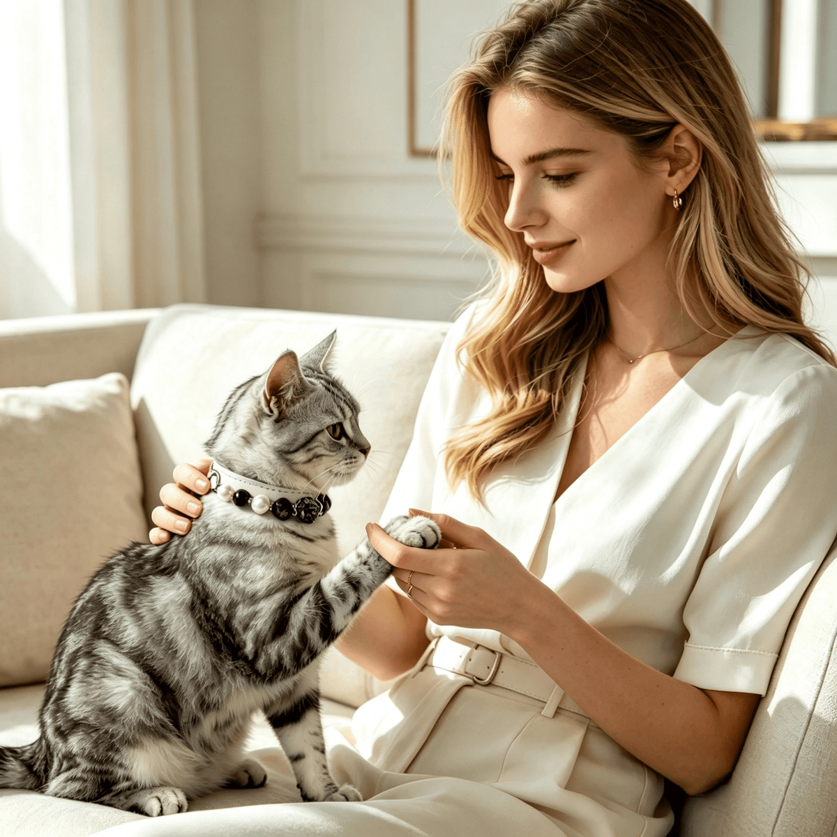 Why Choose a Natural Crystal Gemstone Collar for Your Cat or Dog?