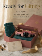 Rose Noir crystal pet collar presented in luxury gift box with velvet storage pouch